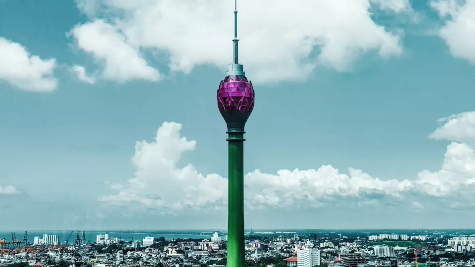 image of Lotus Tower in Colombo, Sri Lanka