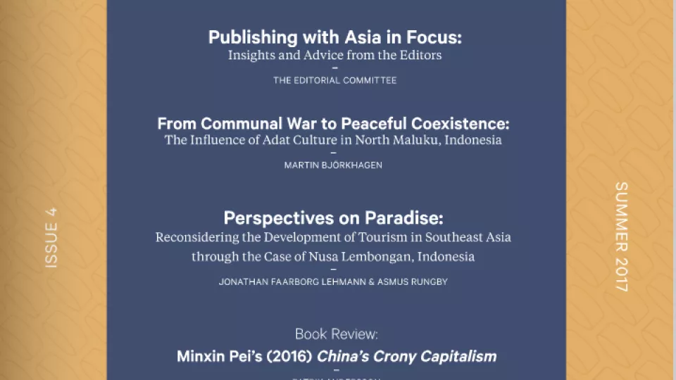 Cover of "asia in Focus", issue number 4