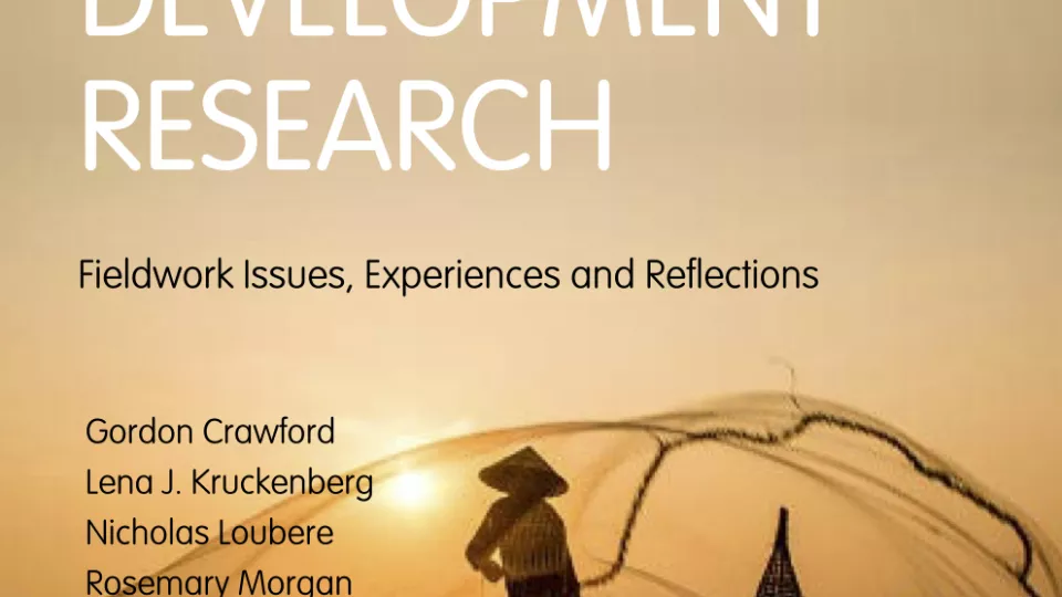 Book cover: Understanding Global Development Research