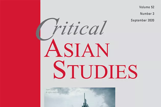 Front cover of the journal "Critical Asian Studies"