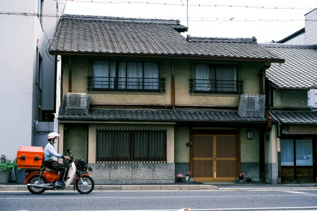 abandoned house in Kyoto
