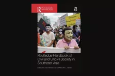 Book cover for Routledge Handbook of Civil and Uncivil Society in Southeast Asia.  