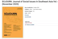 Screenshot od SOJOURN from ISEAS website