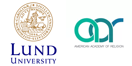 Lund university logo next to American Academy of Religion logo